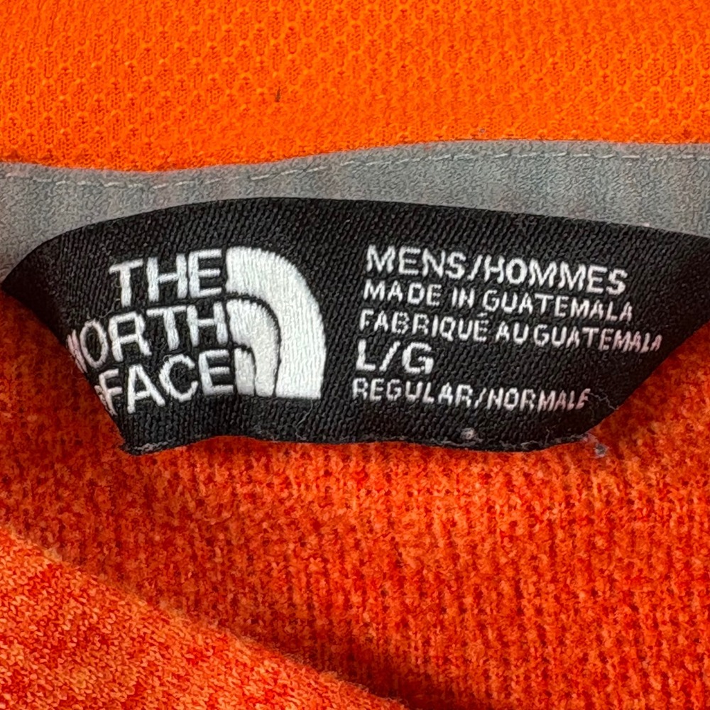 The North Face Hoodie‎ Mens Large Mountain Athletics Orange Heather Pullover - Picture 3 of 9